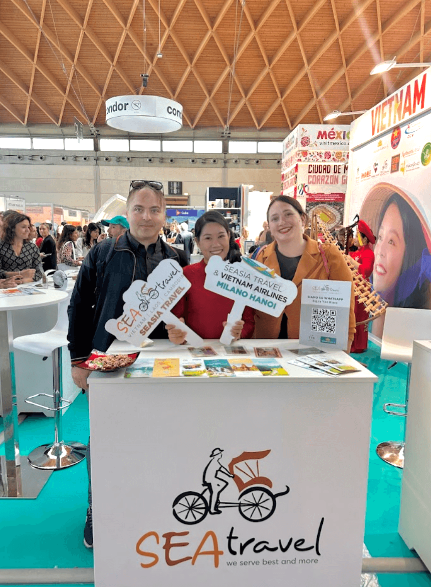 SEASIA Travel at TTG Rimini 2025 - booth activity