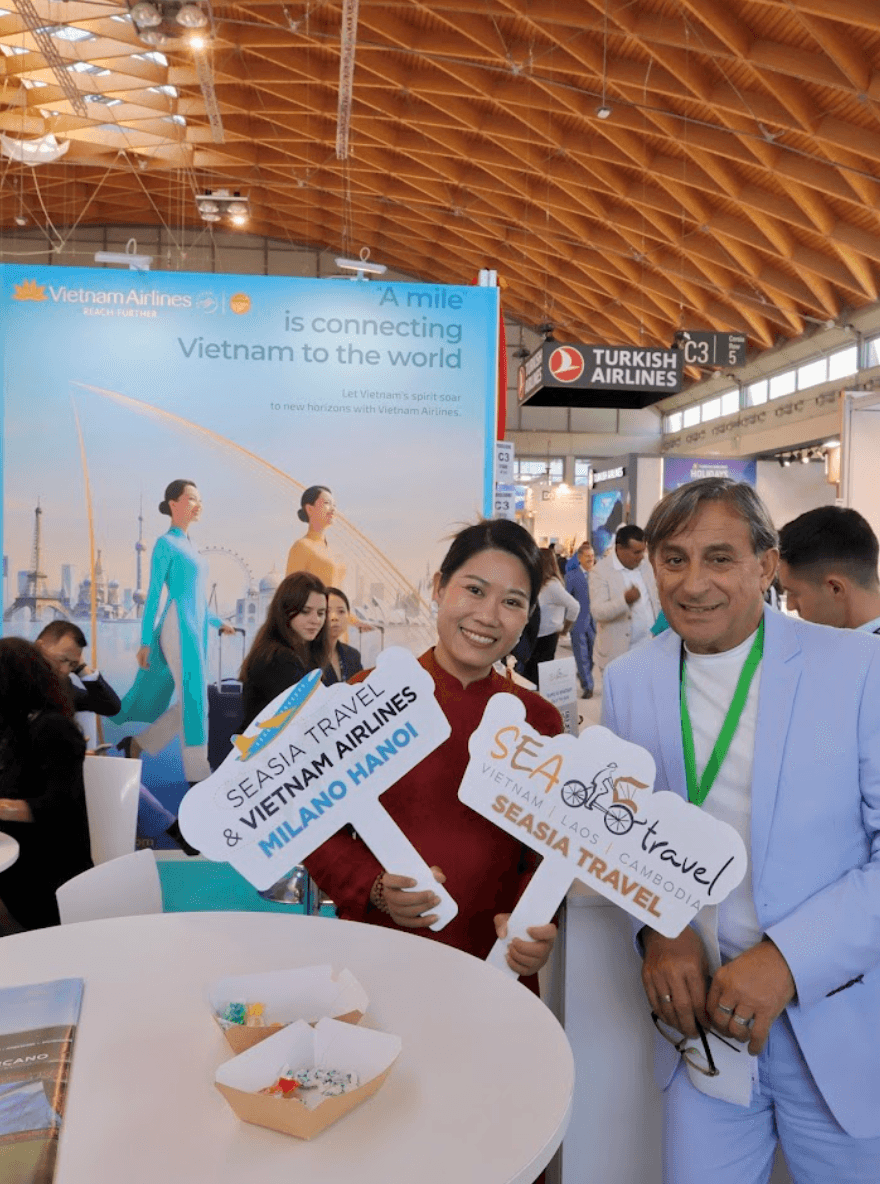 SEASIA Travel and Vietnam Airlines at TTG Rimini 2025