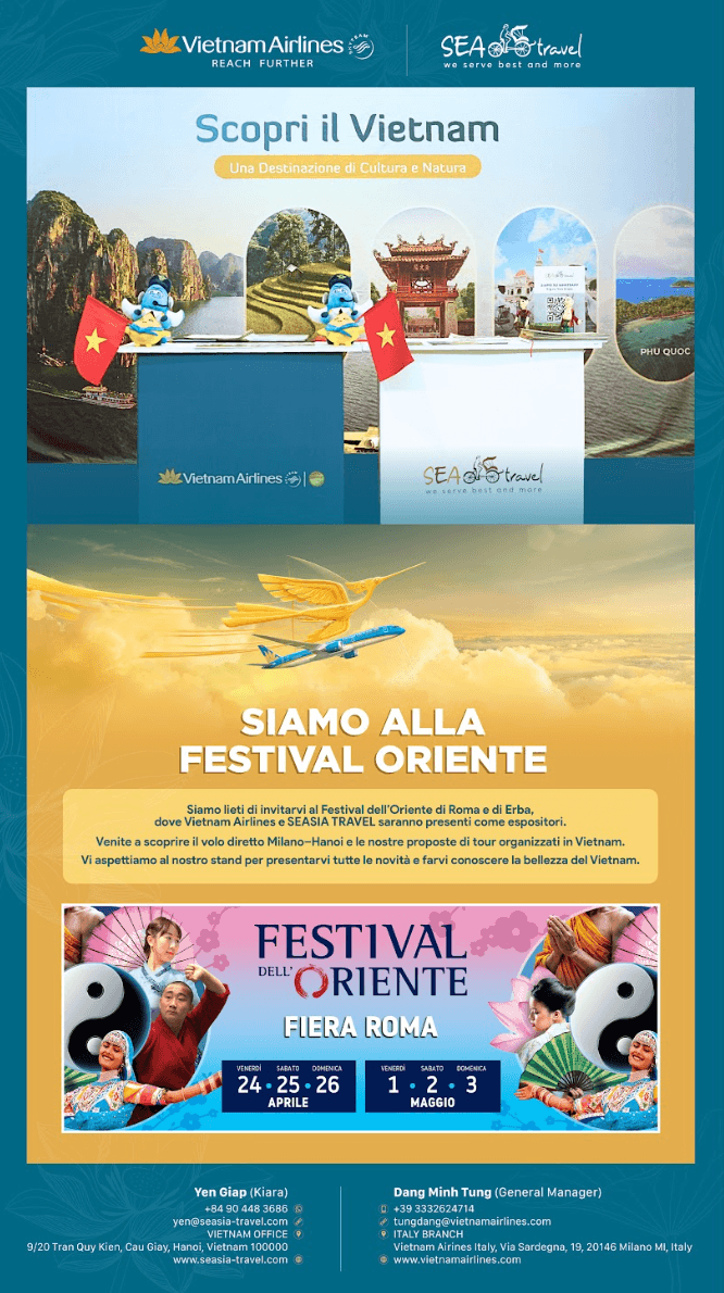 SEASIA Travel at Festival Oriente